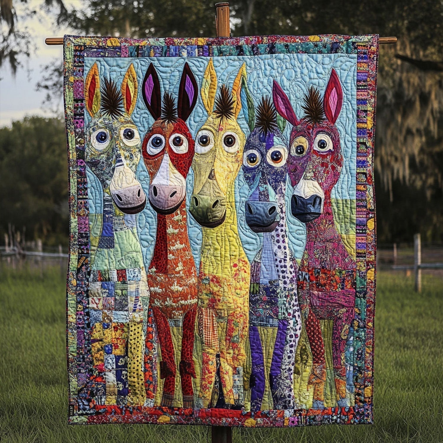 Steppelt ágytakaró – Pony patchwork