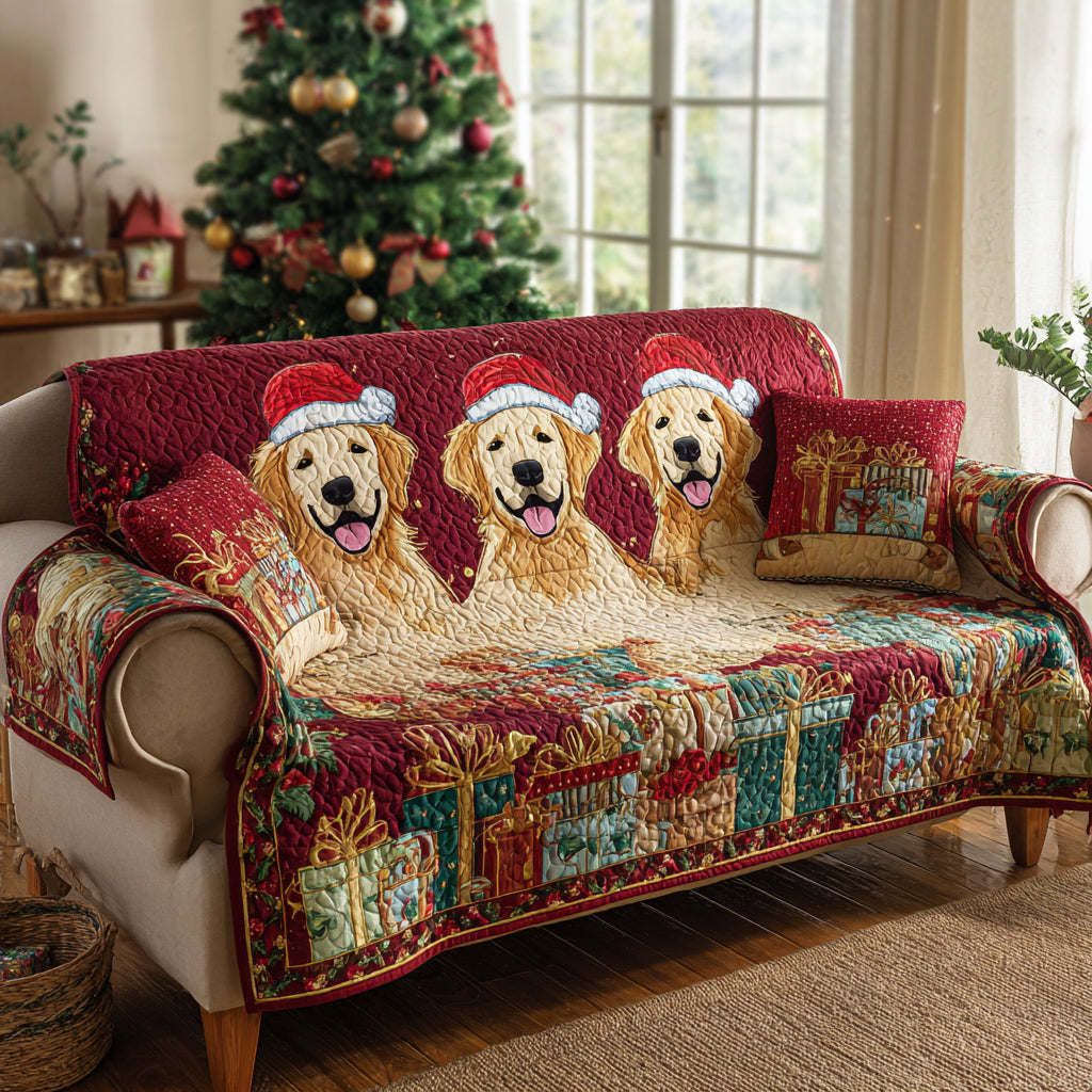 Steppelt kanapéhuzat – Arany retriever