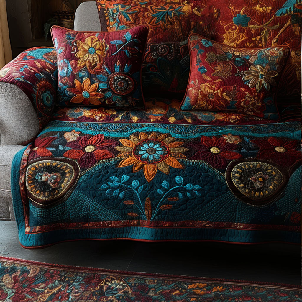 Steppelt kanapéhuzat – Boho rét