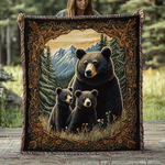 Szőtt takaró – Black Bear Family